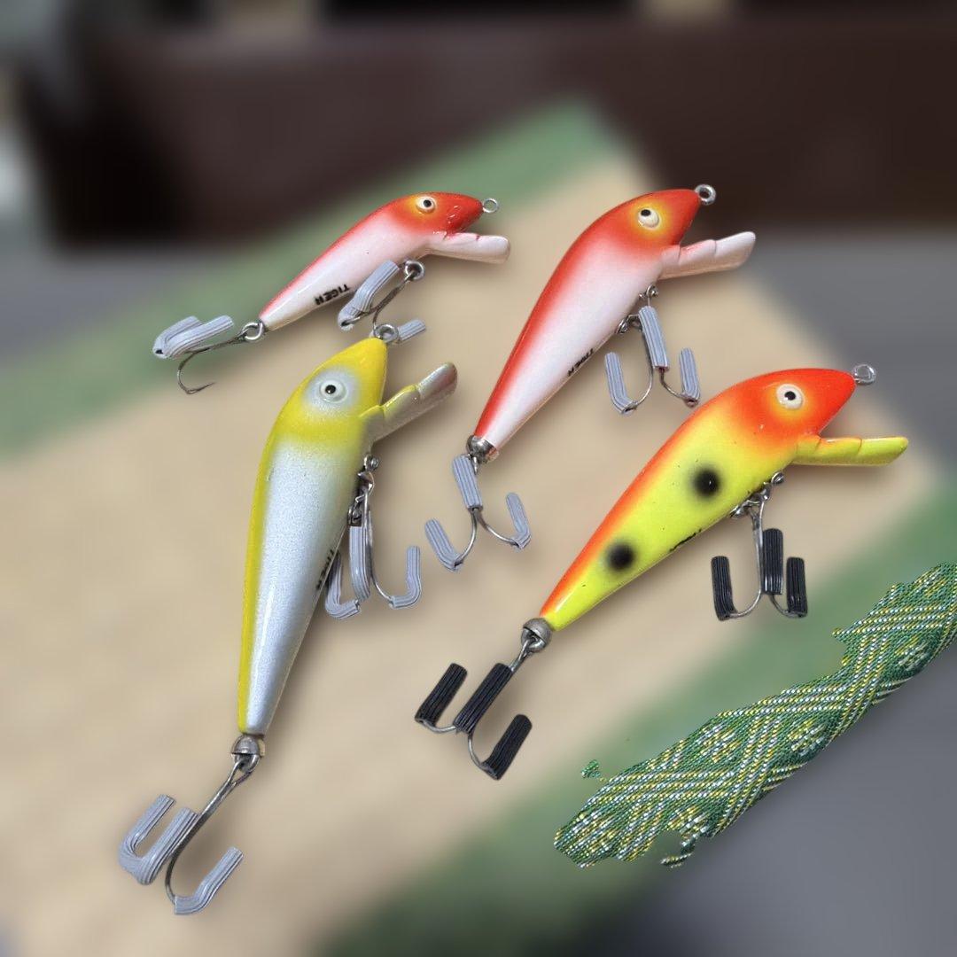 オールド　ヘドン　タイガー　変わり目　的目　レア！　セット！