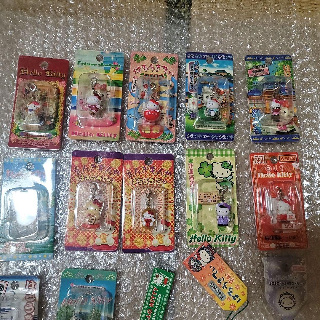 ご当地ハローキティ キティちゃん　ストラップまとめ売り15点