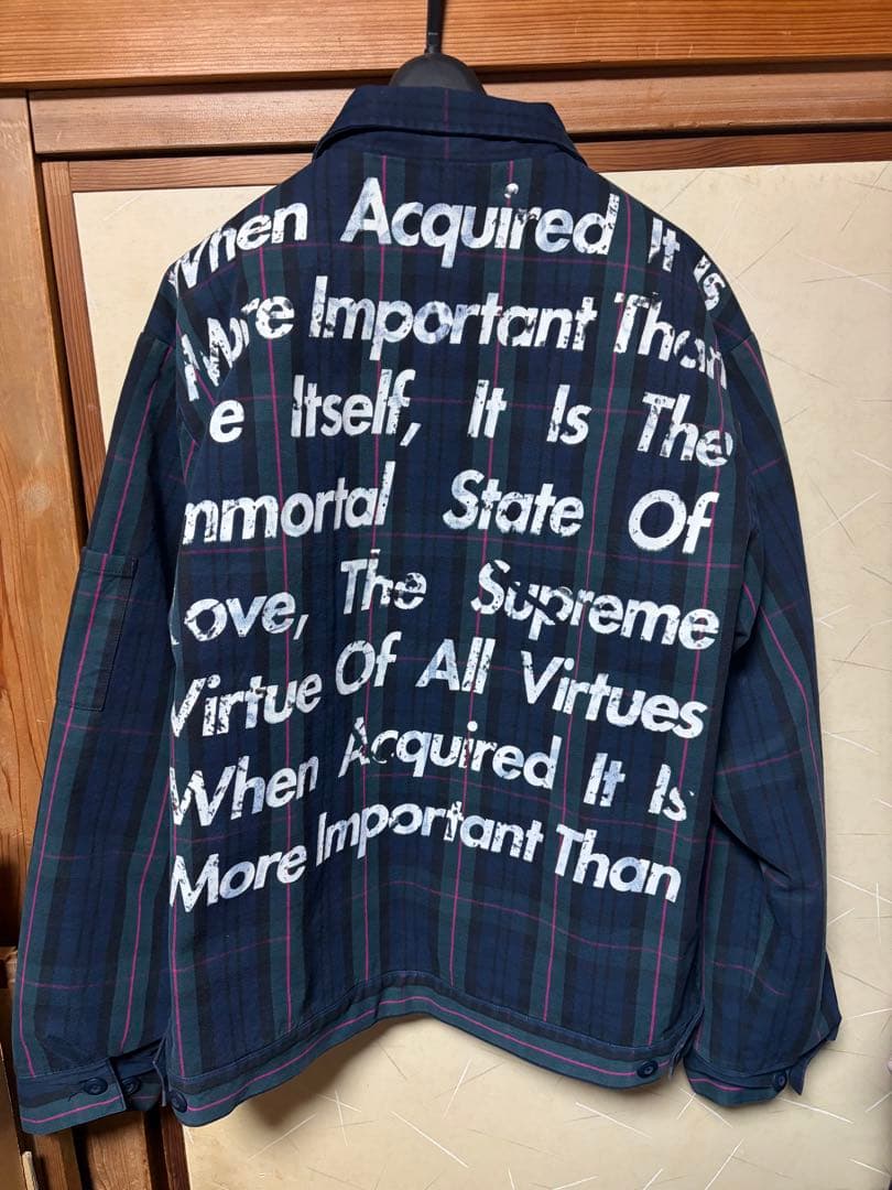 Supreme JUNYA WATANABE MAN チェックジャケット M