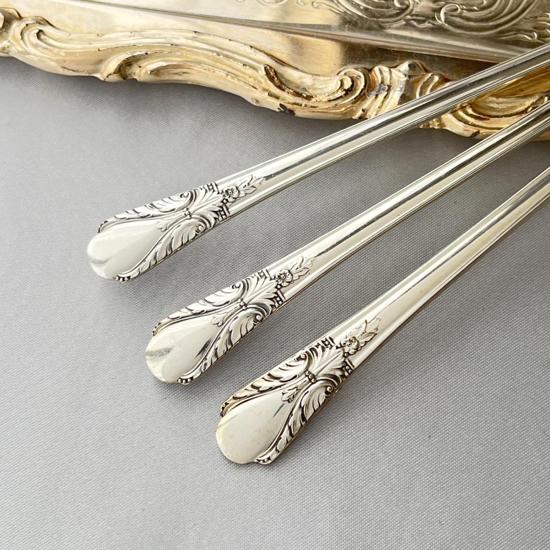 【Wm Rogers】 Avalon Cabin クリームソーダスプーン 6本