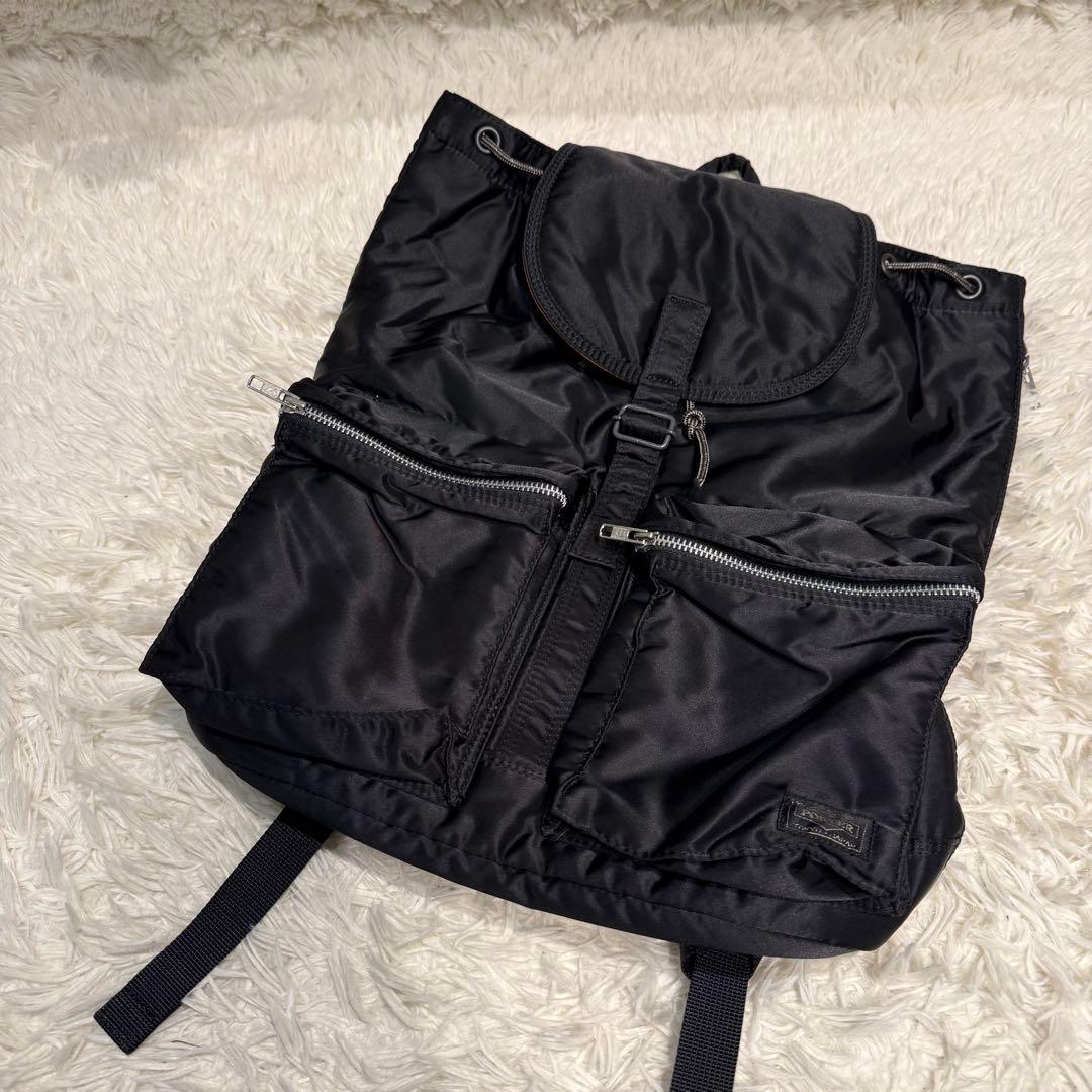 【新品級】希少 レア PORTER TANKER ポーター リュック ブラック