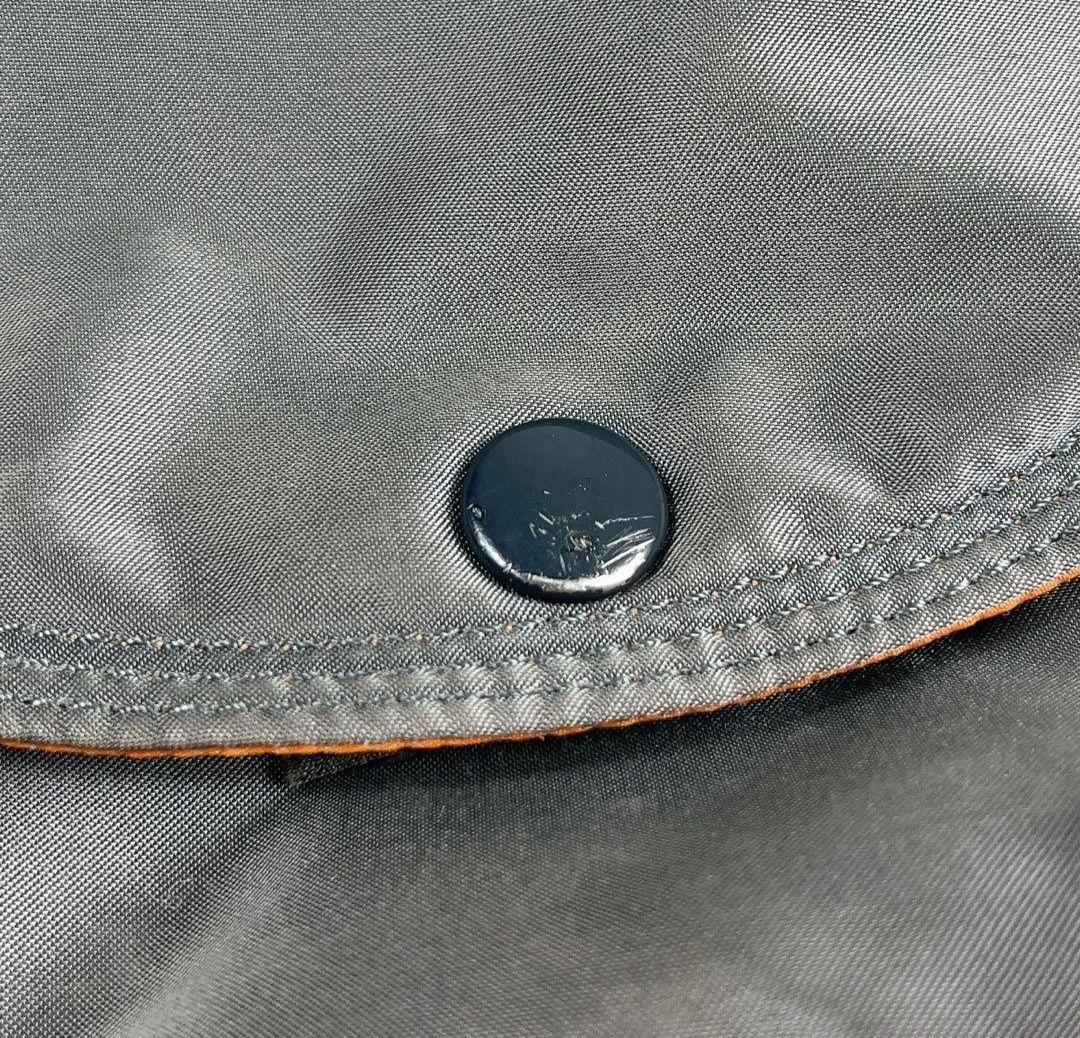 ★美品★レア★ポーター タンカー ショルダー 半月型 シルバーグレー ナイロン