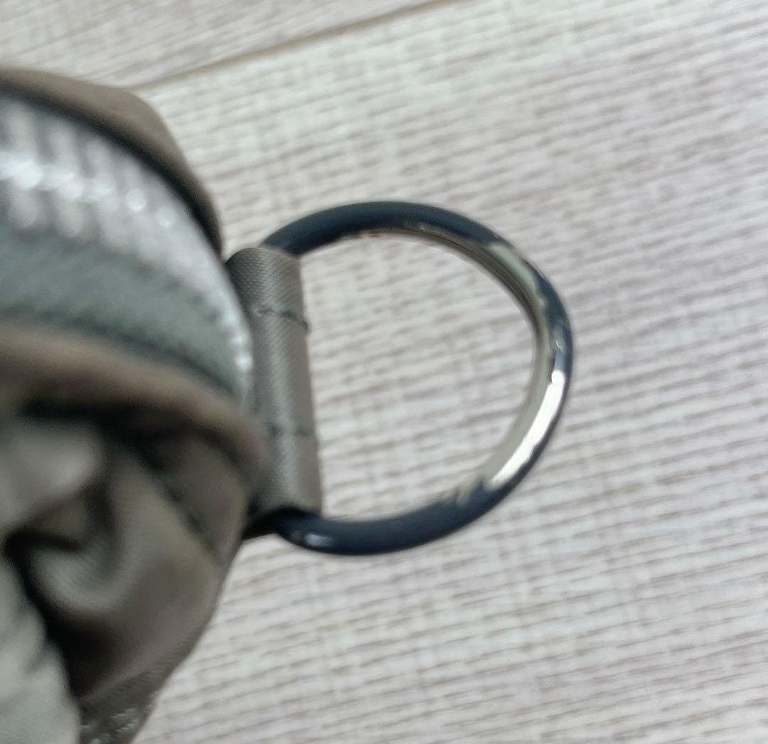 ★美品★レア★ポーター タンカー ショルダー 半月型 シルバーグレー ナイロン