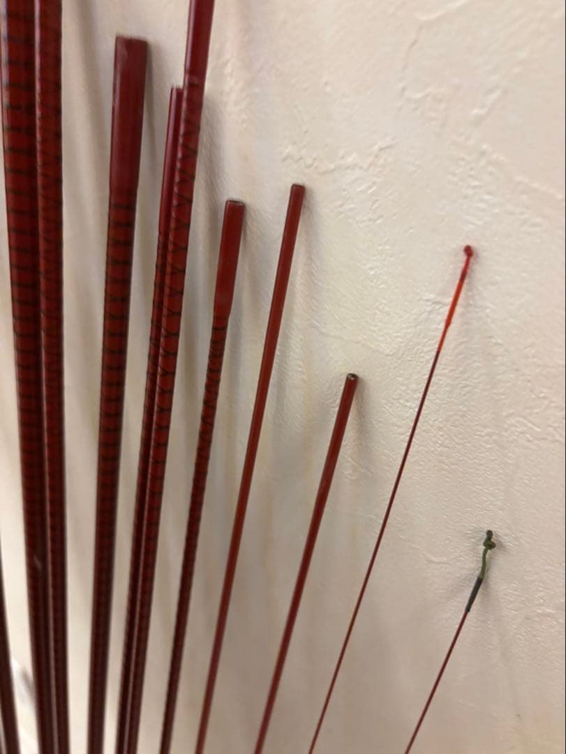 シマノ　朱紋峰　ヘラ　ヘラ竿 まとめ 二十四尺 十六尺 など パーツ取り