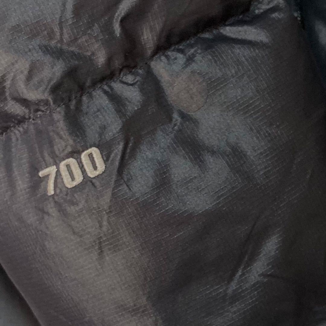 M ザ ノースフェイス ダウンジャケット US規格 ヌプシ 黒 NUPTSE