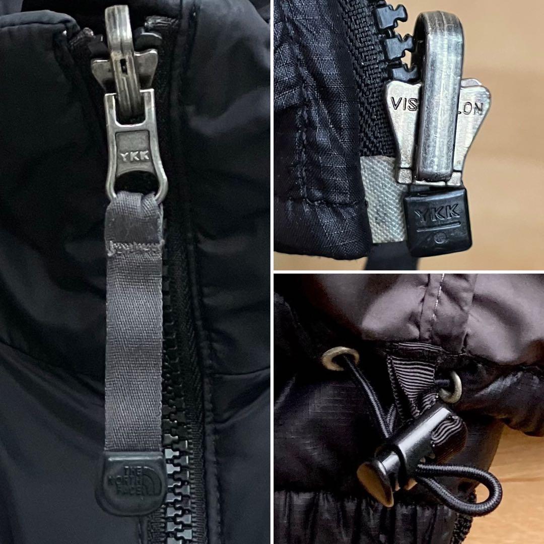 M ザ ノースフェイス ダウンジャケット US規格 ヌプシ 黒 NUPTSE