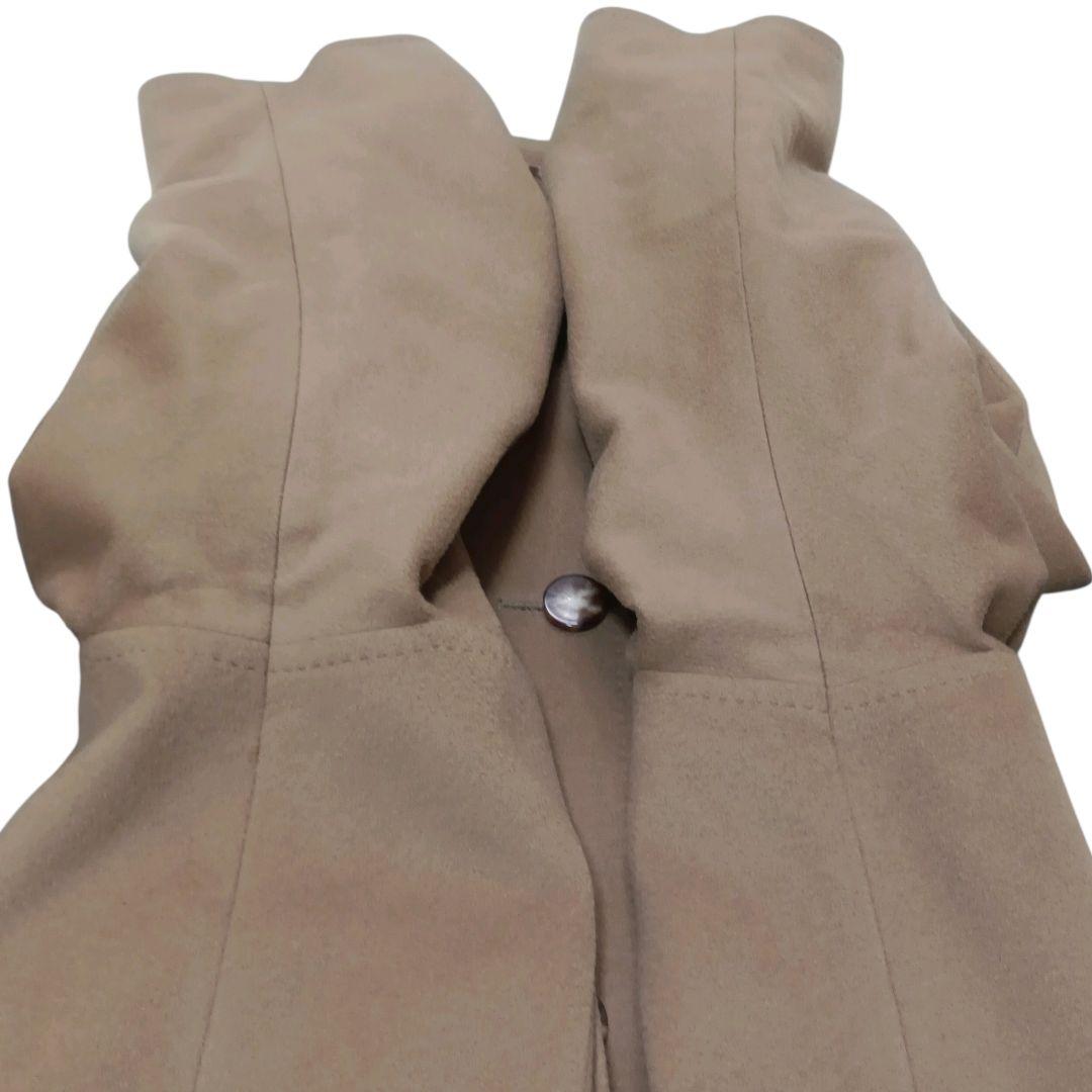 2XL✨HERNO カシミア 馬のリボン 裏地総柄 ロングコート ハニーベージュ