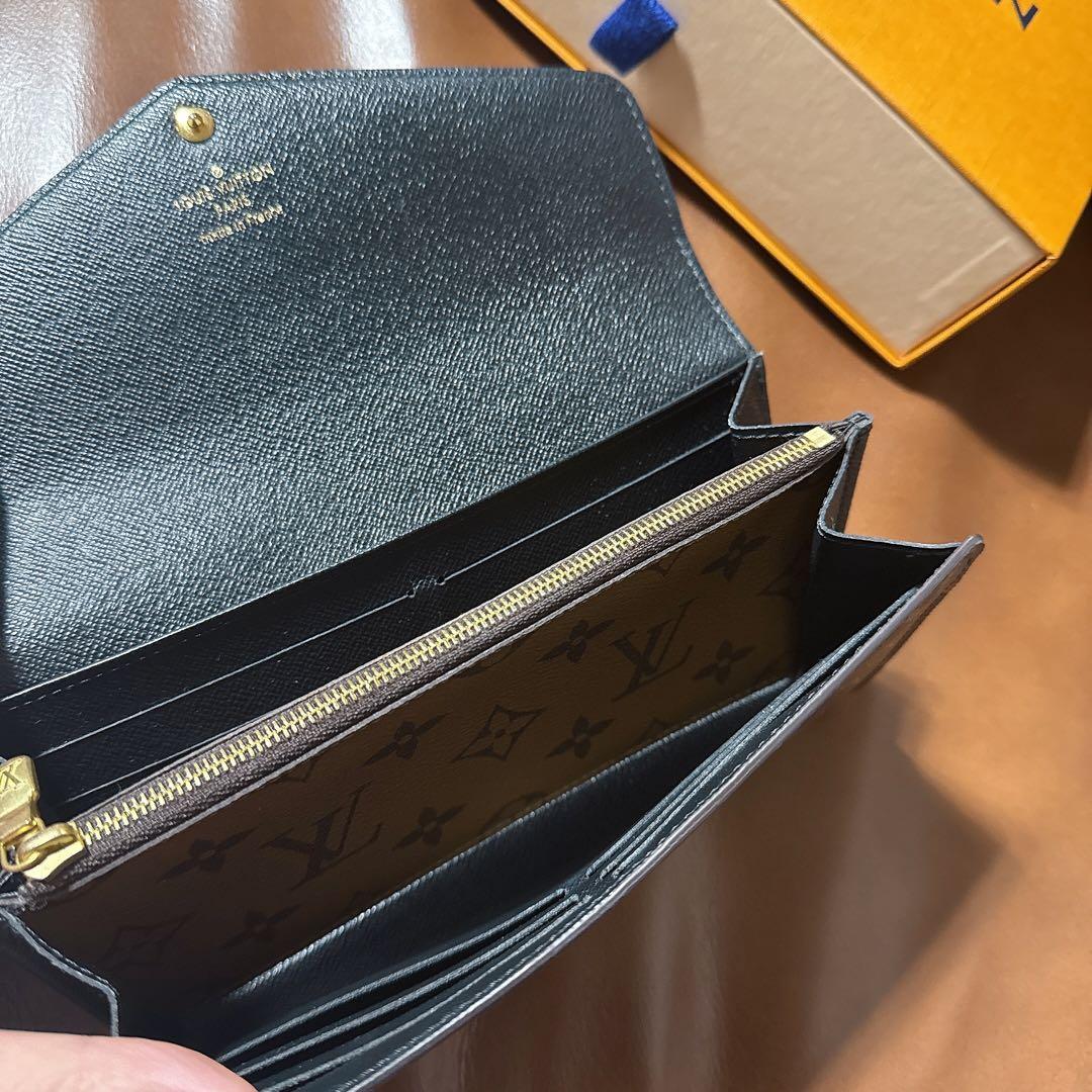 ルイヴィトン ポルトフォイユ サラ モノグラムジャイアント リバース