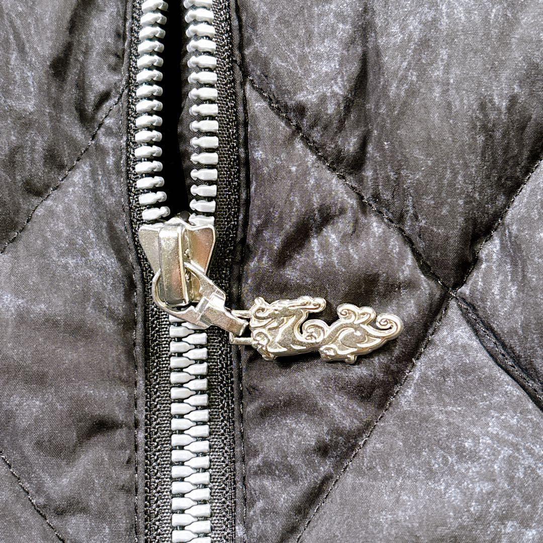 【サイズ3☆美品】ダンスウィズドラゴン　ダウンジャケット　2WAY 刺繍ワッペン