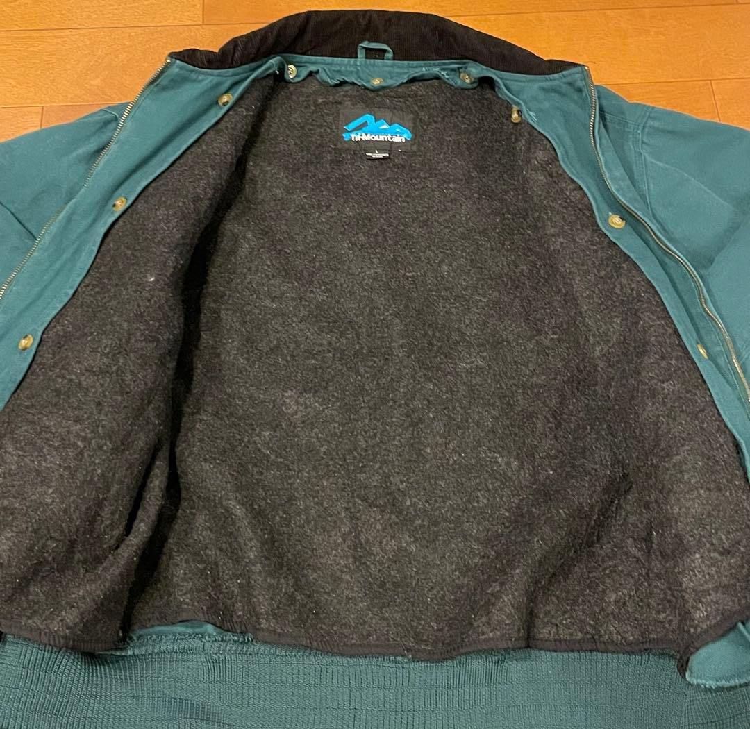 ダックジャケット　グリーン　ワーク　デトロイト