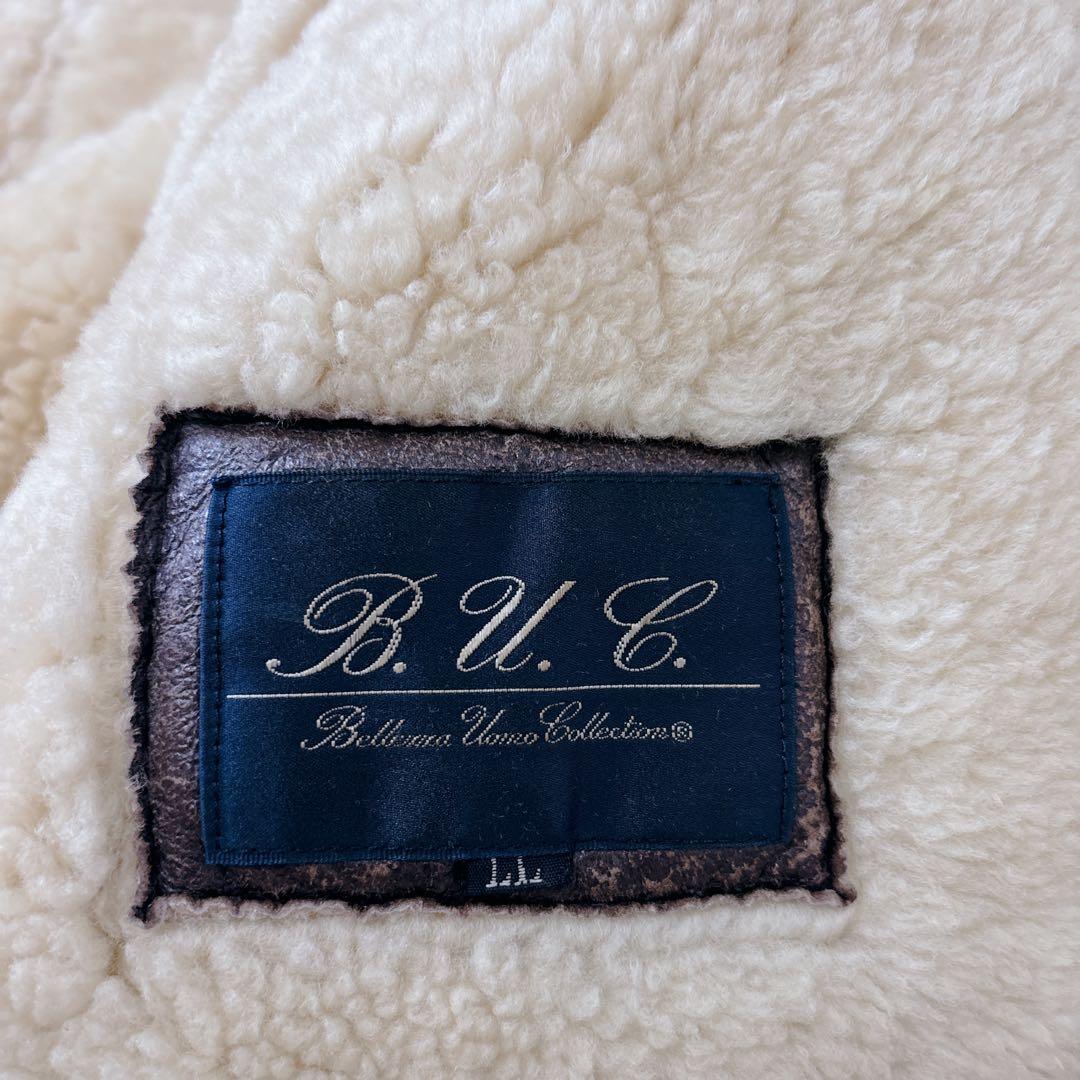 ヴィンテージ　大きいサイズ　フライトジャケット　B-3 リアルムートン　XL