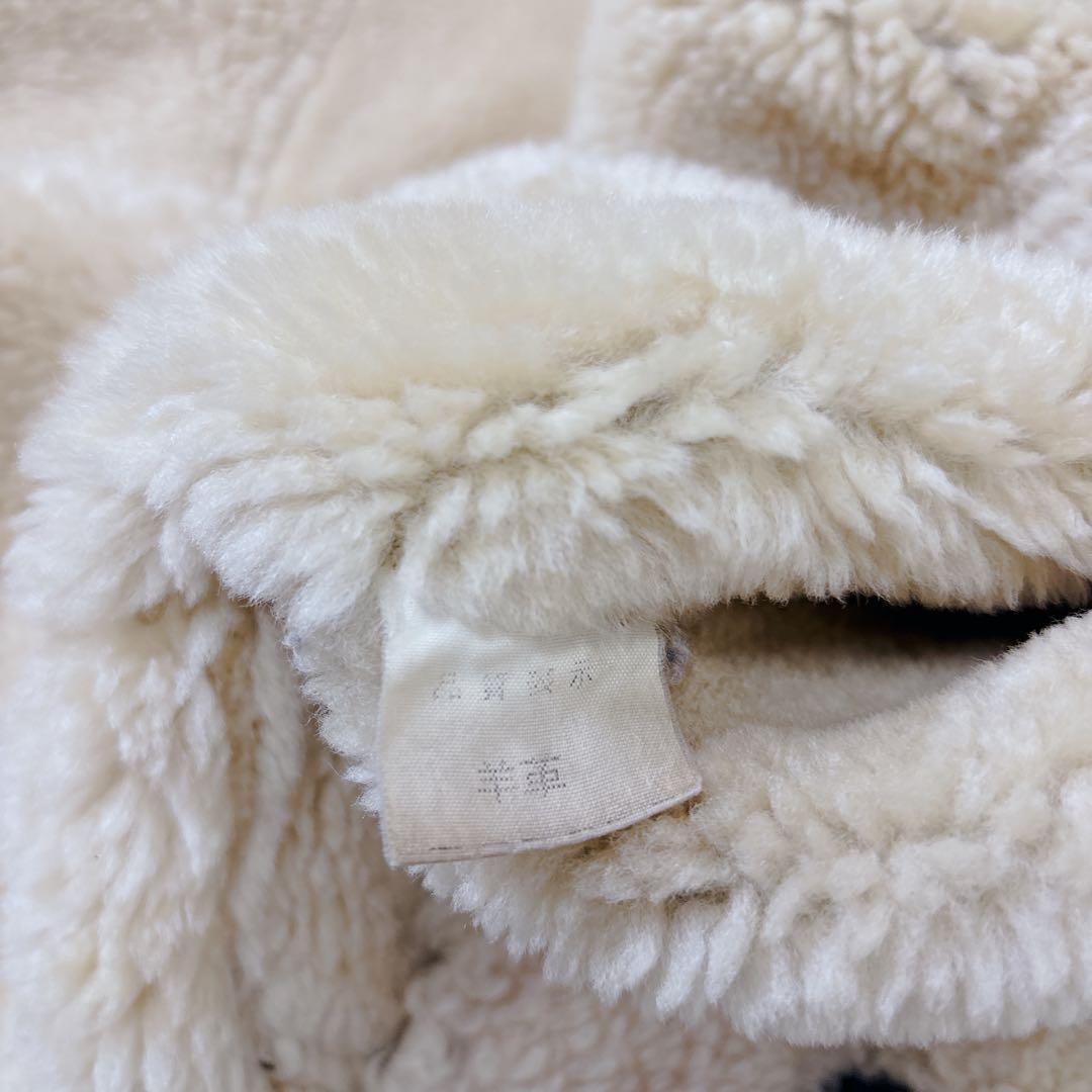 ヴィンテージ　大きいサイズ　フライトジャケット　B-3 リアルムートン　XL