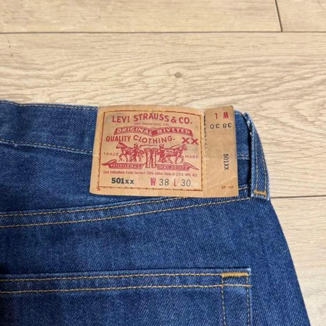 Levis501 usa製　真紺　w38 L30