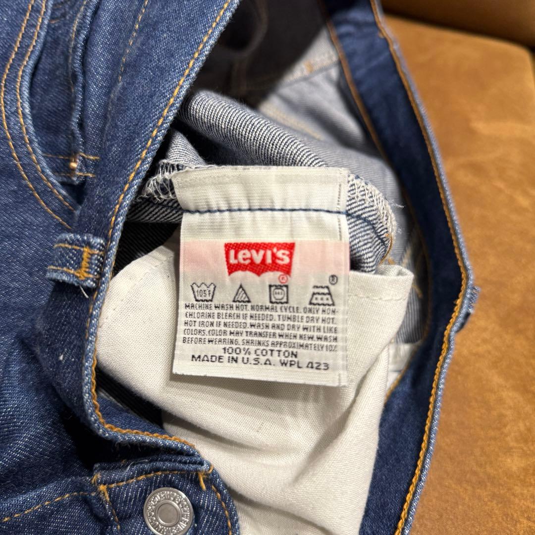 Levis501 usa製　真紺　w38 L30