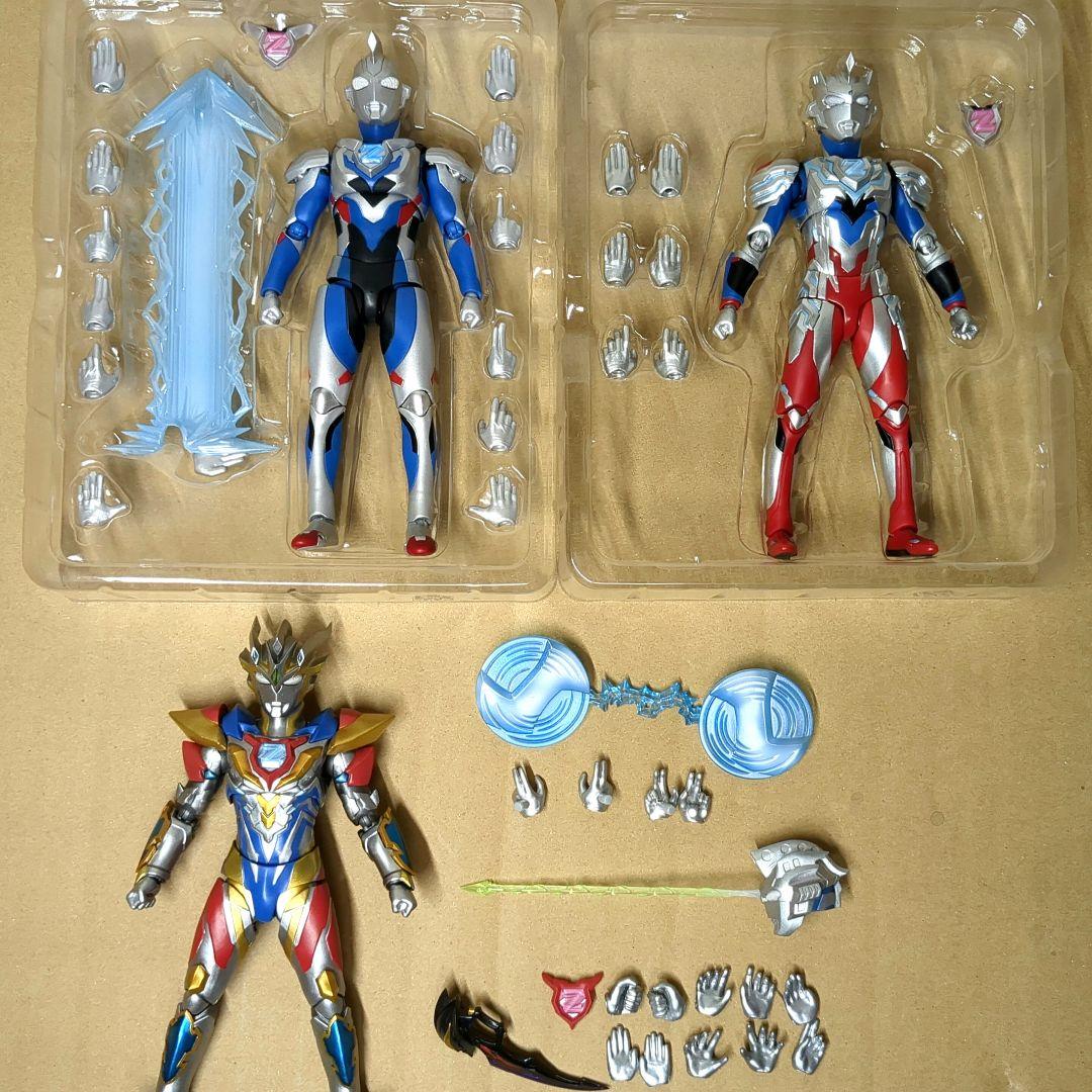 フィギュアーツ ウルトラマンZ オリジナル＆アルファエッジ＆デルタライズクロー