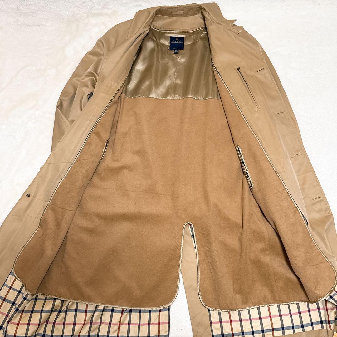 美品✨ ブルックスブラザーズ バルマカーンコート ロング ライナー カシミヤ混