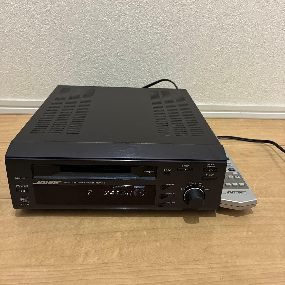 MDA-15 Bose MDレコーダー 希少！ MDLP対応 MDA-15 Bose MDレコーダー
