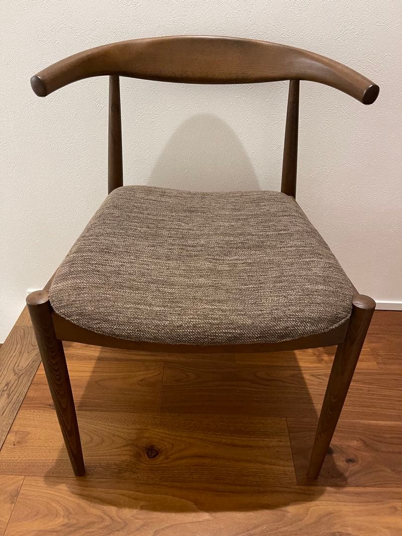 【ニトリ】Nコレクション　Nシールド　ダイニングチェア 北欧スタイル ブラウン