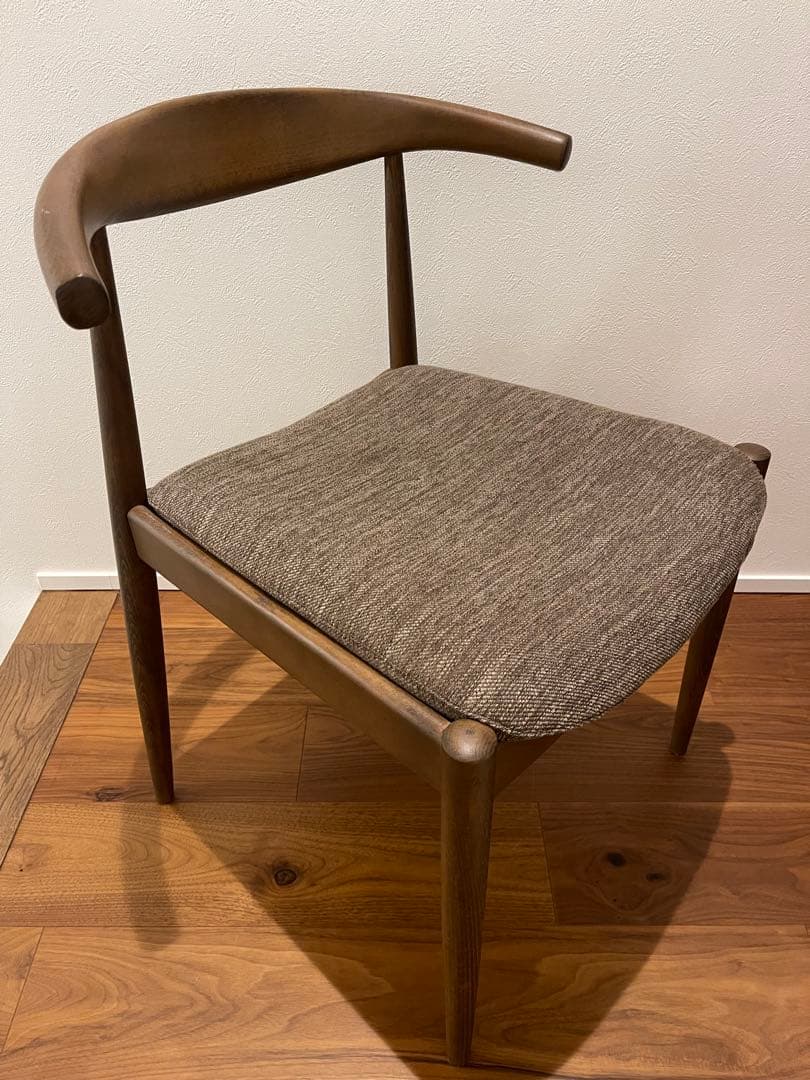 【ニトリ】Nコレクション　Nシールド　ダイニングチェア 北欧スタイル ブラウン