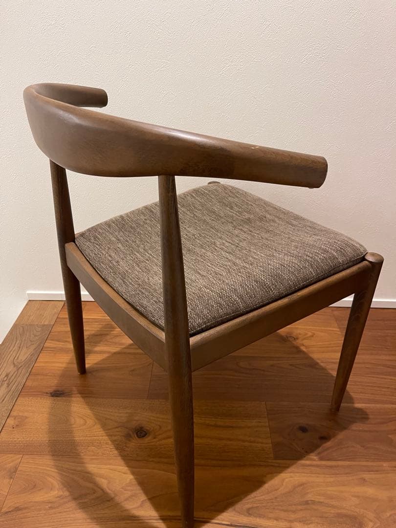 【ニトリ】Nコレクション　Nシールド　ダイニングチェア 北欧スタイル ブラウン