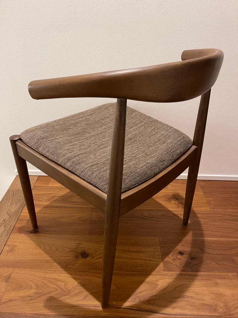 【ニトリ】Nコレクション　Nシールド　ダイニングチェア 北欧スタイル ブラウン