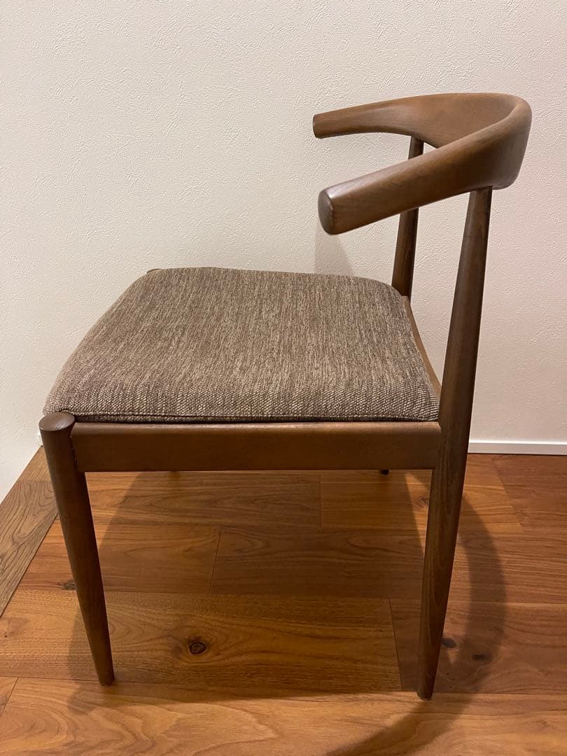 【ニトリ】Nコレクション　Nシールド　ダイニングチェア 北欧スタイル ブラウン