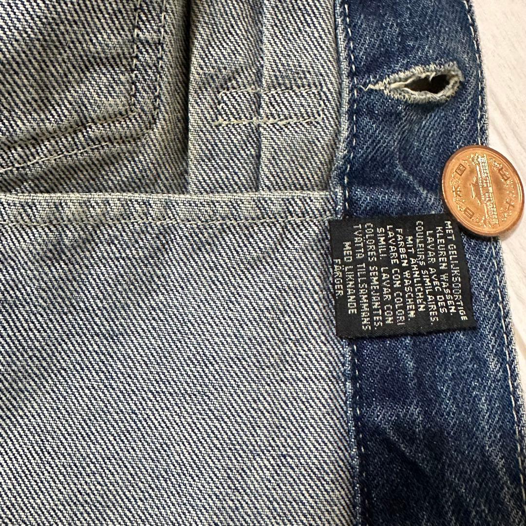 ユ*ケ様 90s 希少 RRL 三つ星 デニムジャケット L ラルフローレン