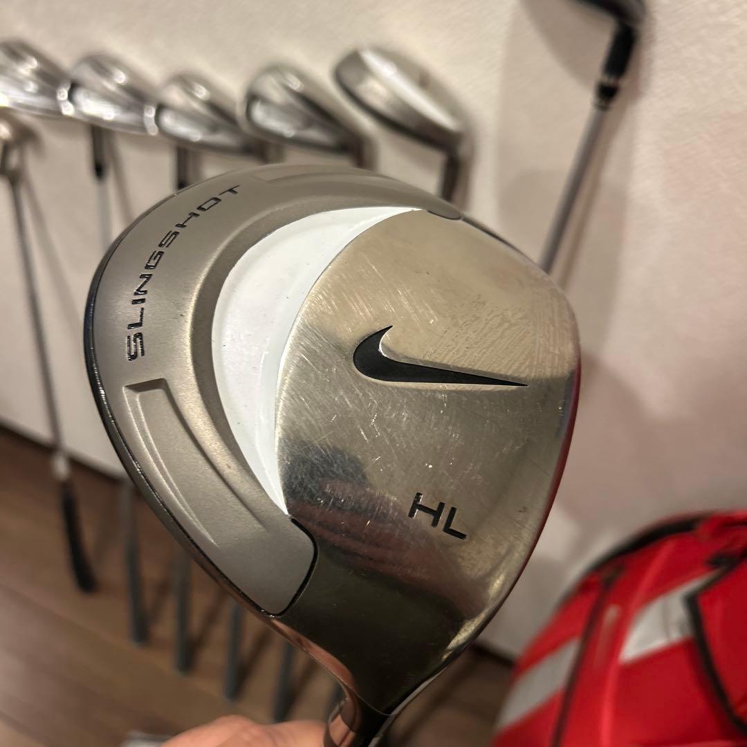 良品 NIKE ナイキ スリングショット レディースゴルフセット 初心者 ハーフ