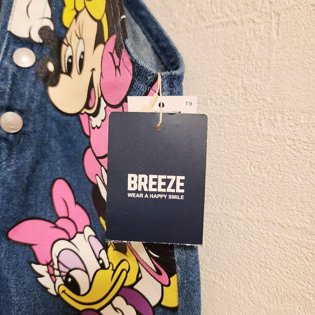 【新品未使用品】ブリーズ×ディズニー サロペット80cm オーバーオール