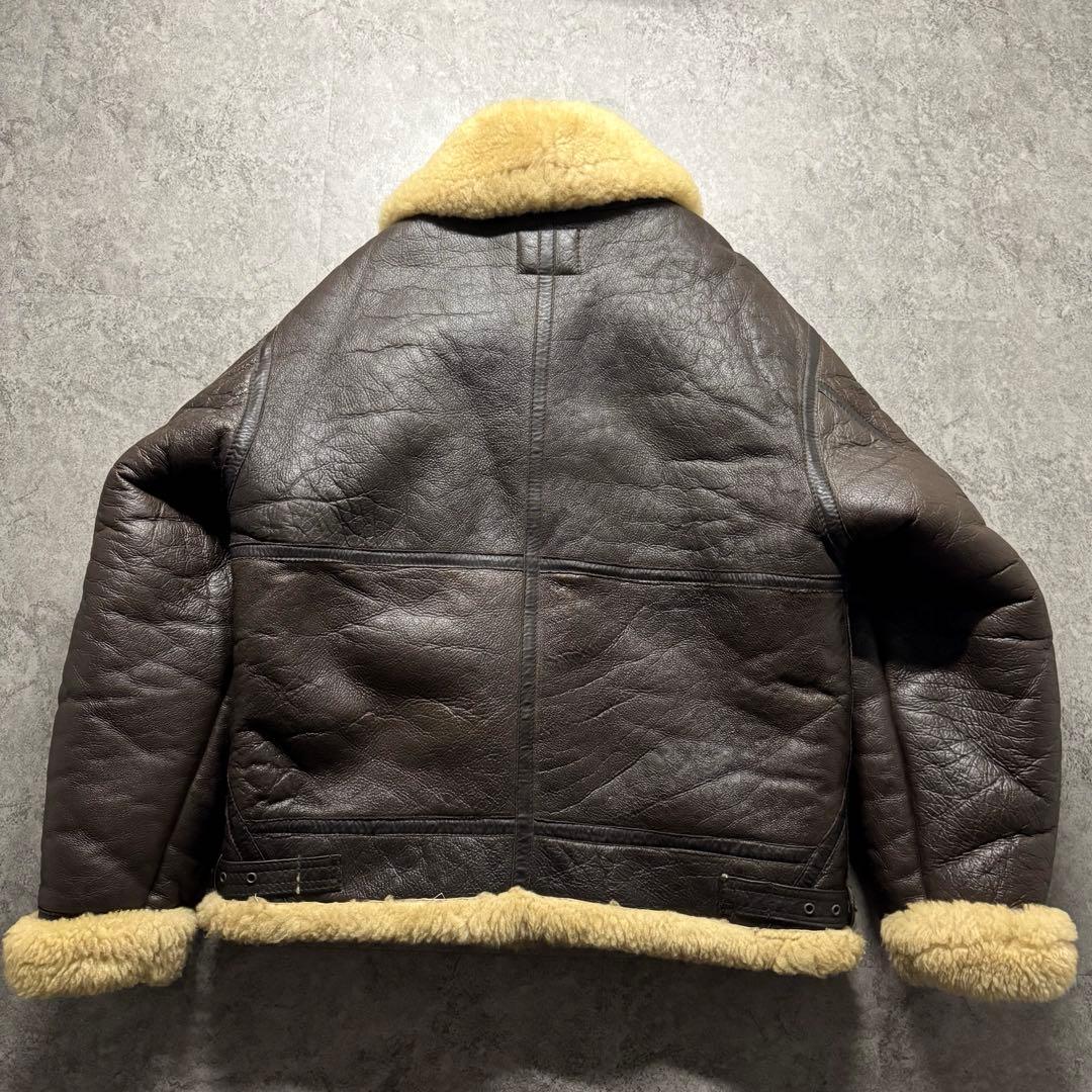 【90s vintage】フライトジャケット　B3 M ムートンジャケット　ボア