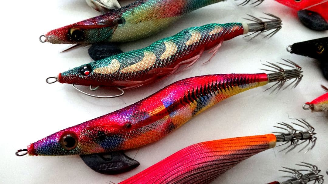 【値引き交渉大歓迎】アオリイカ釣り用のエギ 3セット