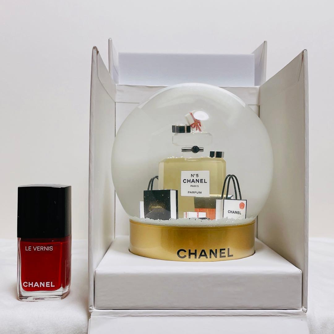 シャネル　スノードーム　スノーグローブ　No.5 クリスマス　ホリデー