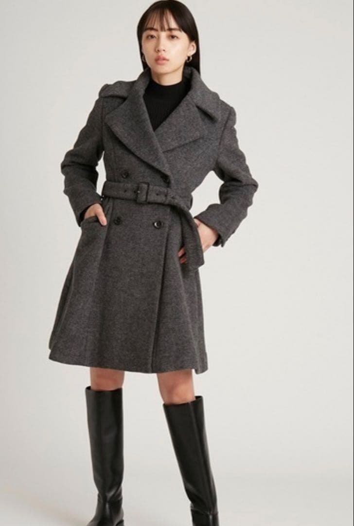 SNIDEL スナイデル フィット&フレアジャケットコート　０サイズ