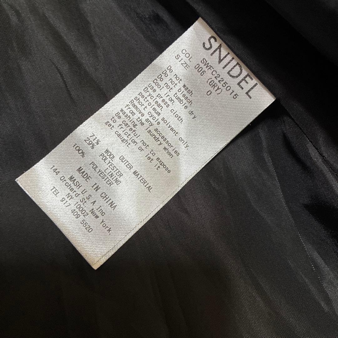 SNIDEL スナイデル フィット&フレアジャケットコート　０サイズ