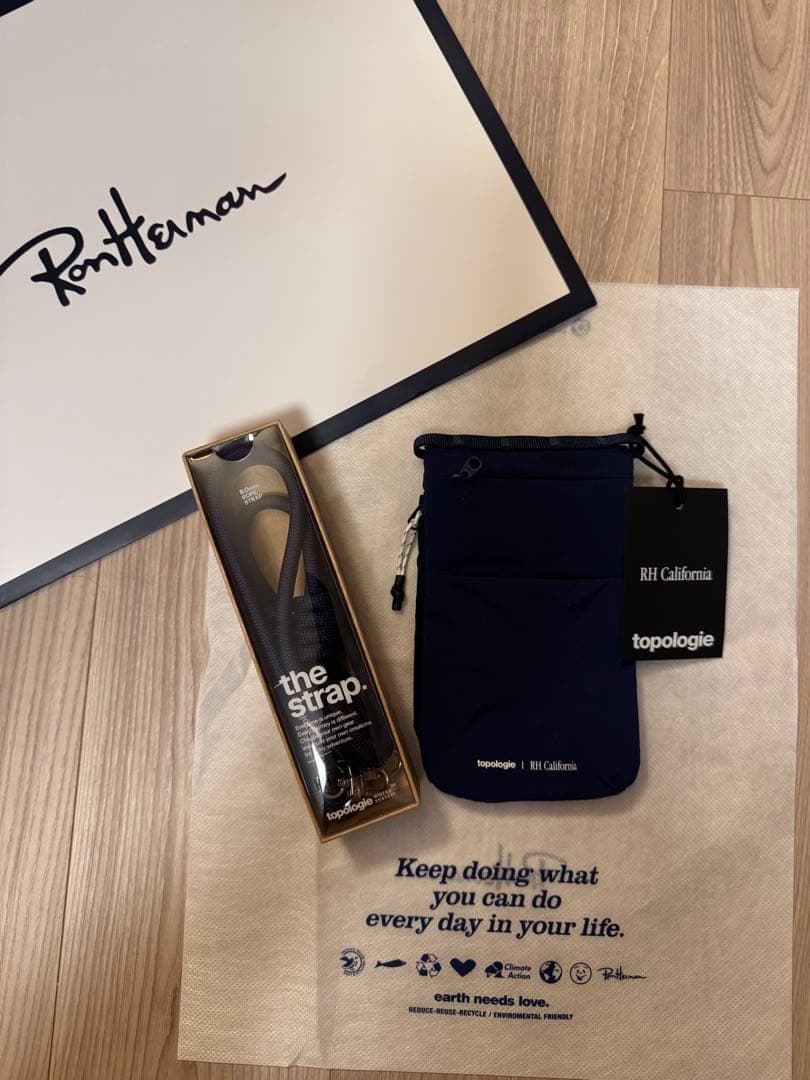 Ron Herman別注 Topologie フォンサコッシュ＋ストラップ