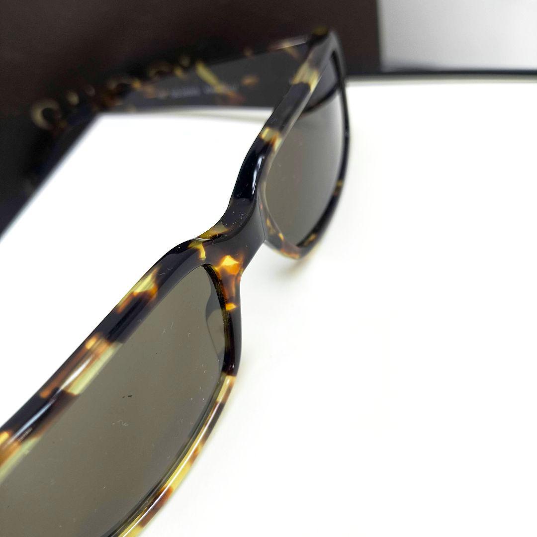 極美品 グッチ サングラス GUCCI GG アイウェア スクエア