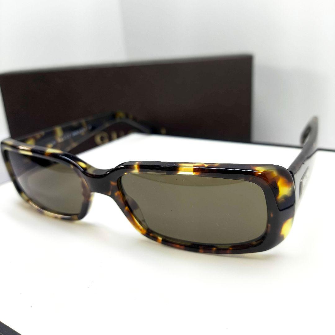 極美品 グッチ サングラス GUCCI GG アイウェア スクエア