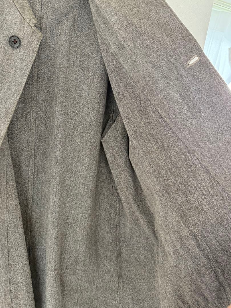 ジャケット・アウター 10s 20s Italian military chambray coat