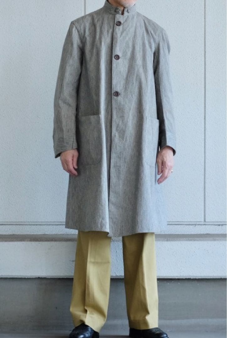 ジャケット・アウター 10s 20s Italian military chambray coat