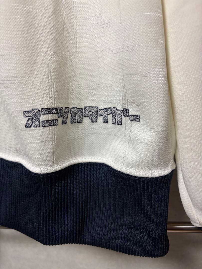 鬼レア未使品級　オニツカタイガートラックジャケットジャージ ホワイト/ネイビー