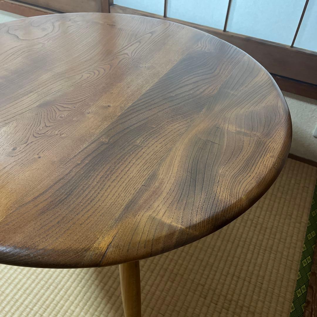 アーコール ERCOL ヴィンテージ 円形 ラウンドセンターテーブル