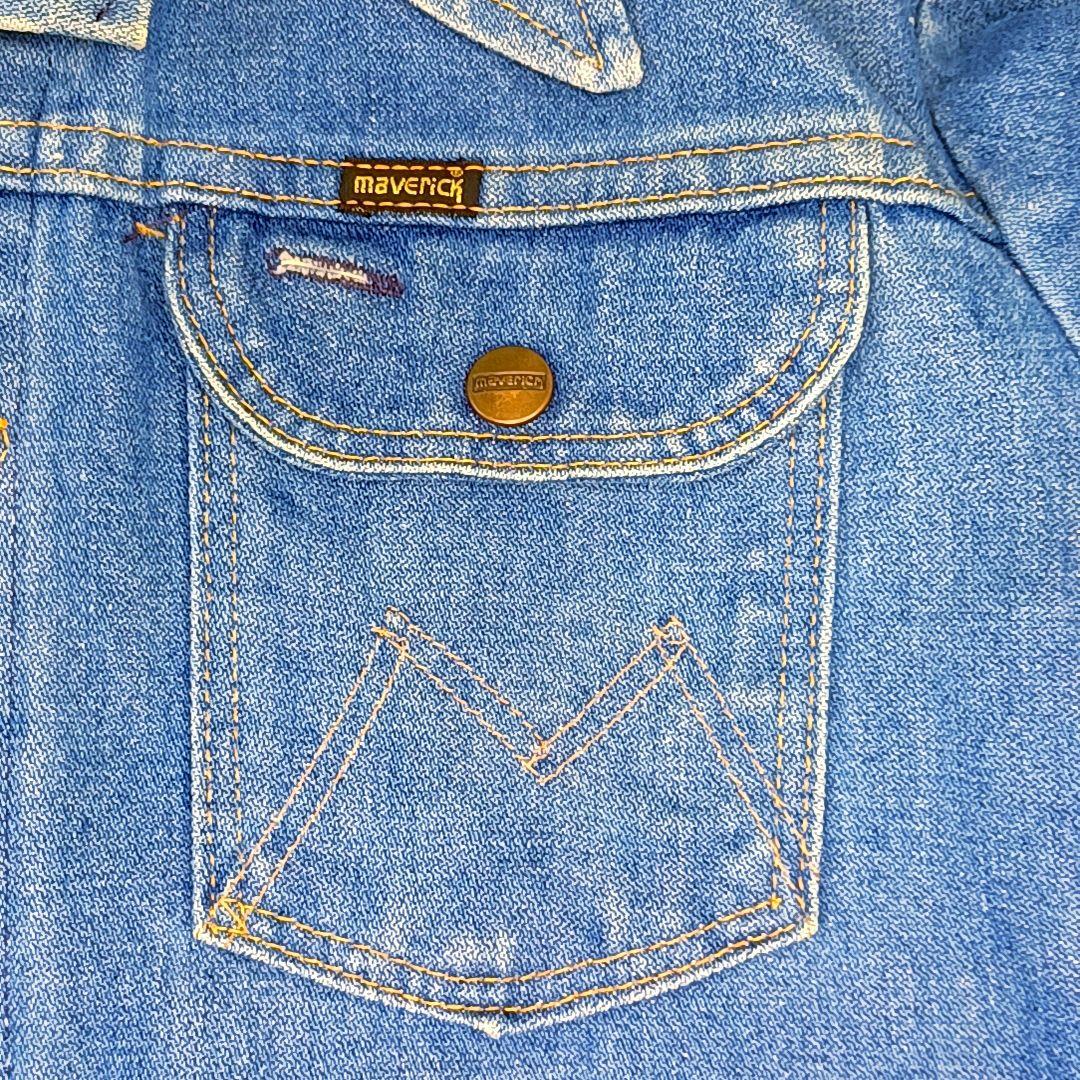 70s★USA製　MAVERICK　マーベリック　124MJ　デニム ジャケット