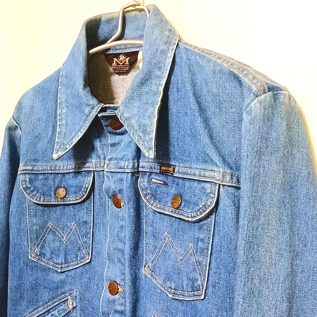 70s★USA製　MAVERICK　マーベリック　124MJ　デニム ジャケット