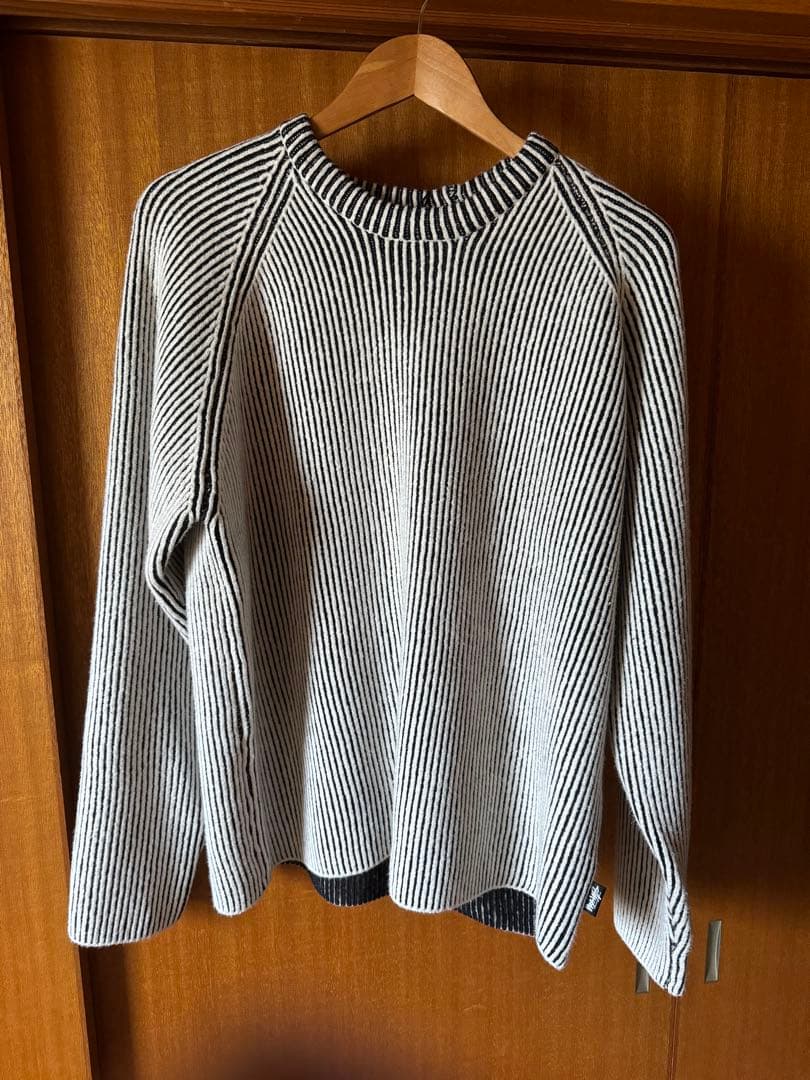 STUSSY 24SS CONTRAST RIB SWEATER