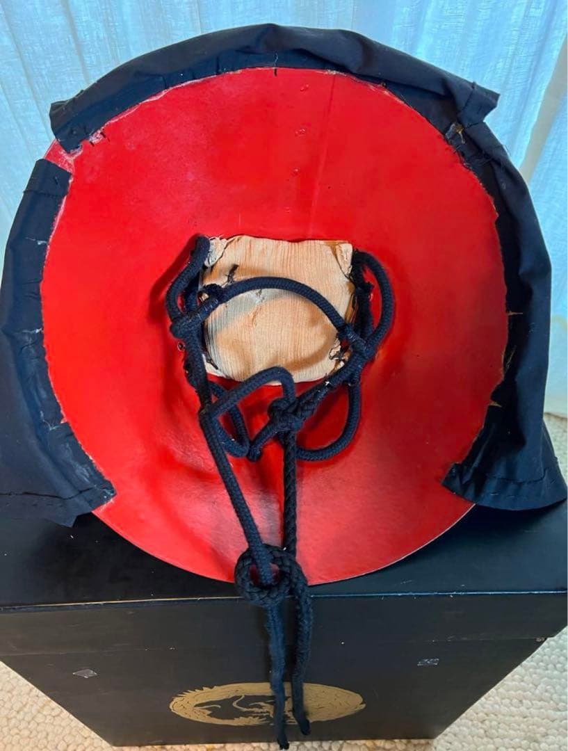 備前池田家紋入　陣笠