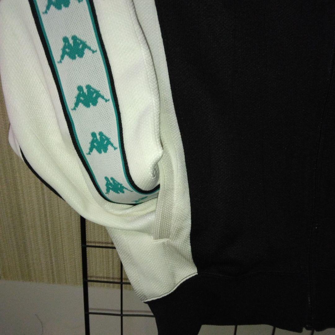 90/91”イタリア製Kappa社のユベ トスジャケットUK/ Mサイズ 黒白