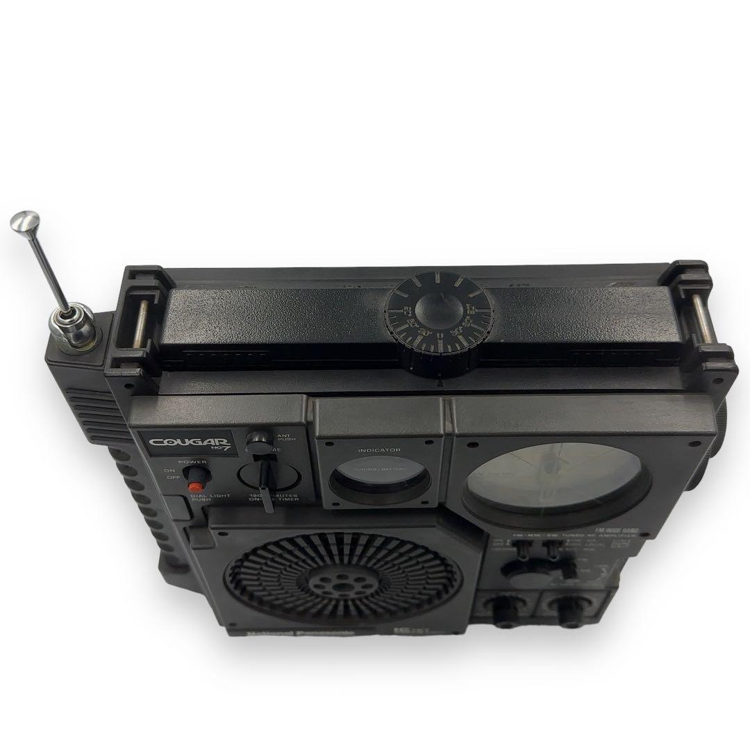 National ジャンク NATIONAL Panasonic COUGAR No.7 ラジオ