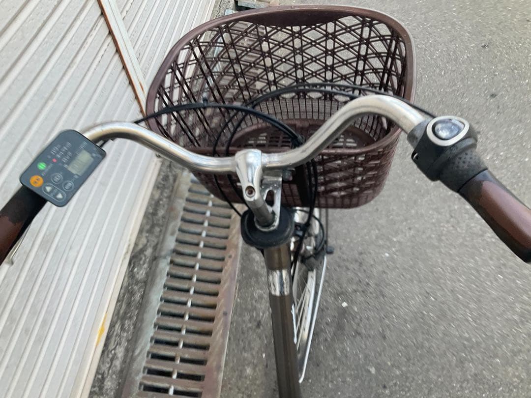 パナソニック新機種電動アシスト自転車viviDX26インチブラウン系ボディー