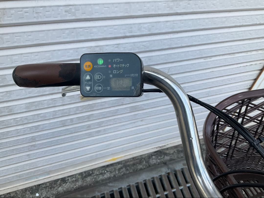 パナソニック新機種電動アシスト自転車viviDX26インチブラウン系ボディー
