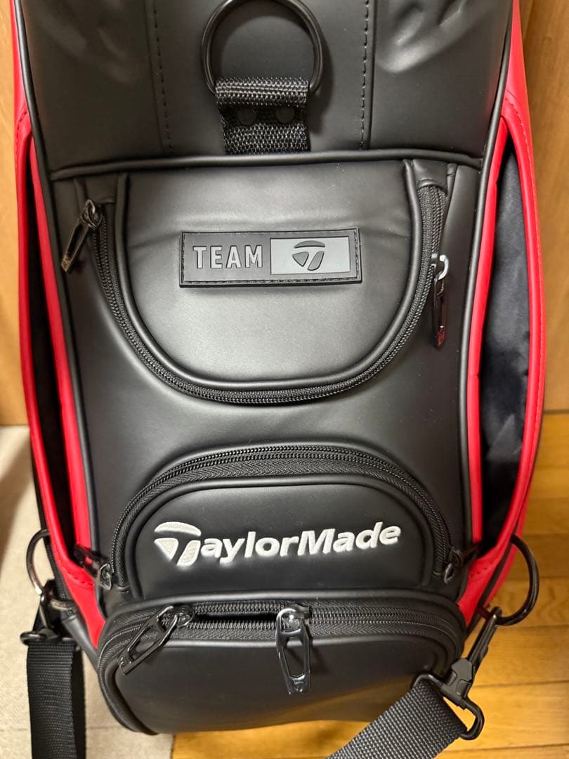 テーラーメイド　ステルス3点式ベルト　キャディバッグ　レインカバー付き